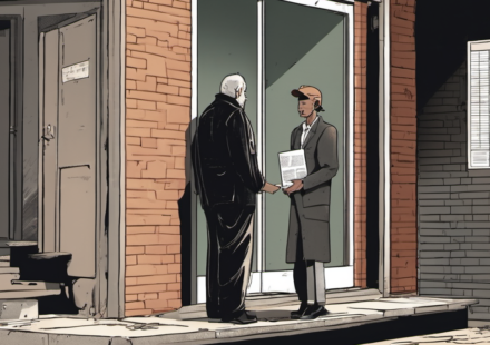 Ohio Principal Loses Job After Helping Homeless Student — AI-generated editorial illustration