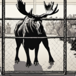 Moose Pays Tribute to Triple H with Dramatic Entrance at TNA Lockdown — AI-generated editorial illustration
