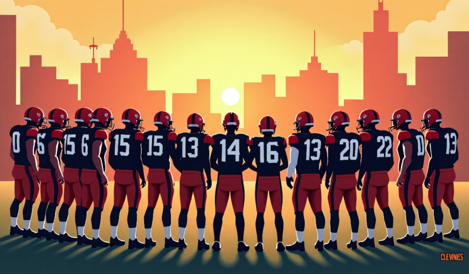 Cleveland Browns Name Deshaun Watson Starting QB Before 2026 Preseason Wraps — AI-generated editorial illustration