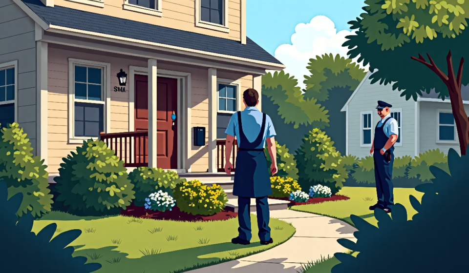 Chester, N.J. Husband Visits Wife’s Home Weekly Amid Homicide Probe — AI-generated editorial illustration