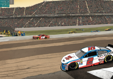 Ryan Blaney’s New Hampshire Win Clarifies The Chase Picture — AI-generated editorial illustration