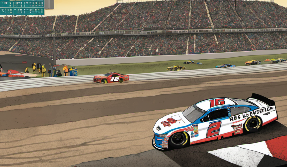 Ryan Blaney’s New Hampshire Win Clarifies The Chase Picture — AI-generated editorial illustration