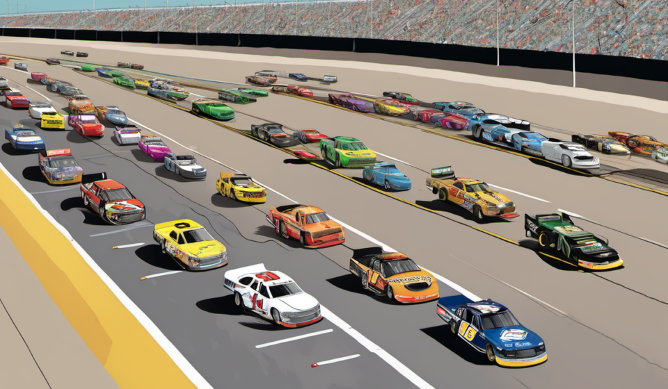 NASCAR Sweet 16: Who Can Clinch the Chase Crown? — AI-generated editorial illustration