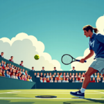 Lois Boisson’s Racket Smash Sparks Viral Moment After U.S. Open Loss — AI-generated editorial illustration