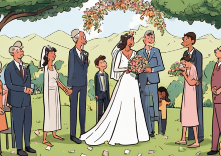Jake Reiner Marries Maria Gilfillan in Intimate August Ceremony — AI-generated editorial illustration