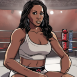 Brandi Rhodes Shares Why She Never Returned to WWE Wrestling — AI-generated editorial illustration