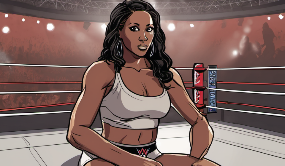 Brandi Rhodes Shares Why She Never Returned to WWE Wrestling — AI-generated editorial illustration