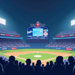 Dodgers Stay Favored as 2026 World Series Odds Shift — AI-generated editorial illustration