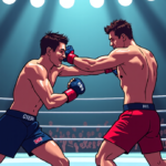 Underdog Alex Apodaca Shocks UFC with Upset Victory Over Bella Mir — AI-generated editorial illustration