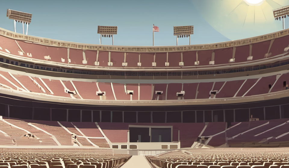 USC’s Home Opener Draws Low Crowd Amid Heat and Fan Culture Shift — AI-generated editorial illustration