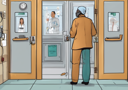 Hidden Costs of Vertical Integration Push Patients to Pay More — AI-generated editorial illustration