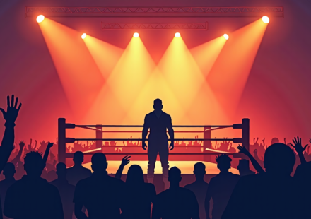 Quavo to Kick Off WWE’s Sunday Night Main Event in Atlanta — AI-generated editorial illustration