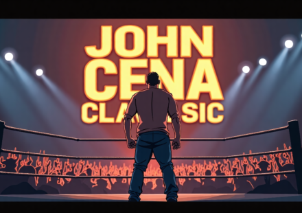 John Cena Signals Big Move for WWE’s John Cena Classic — AI-generated editorial illustration
