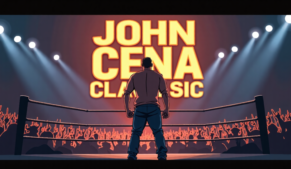 John Cena Signals Big Move for WWE’s John Cena Classic — AI-generated editorial illustration