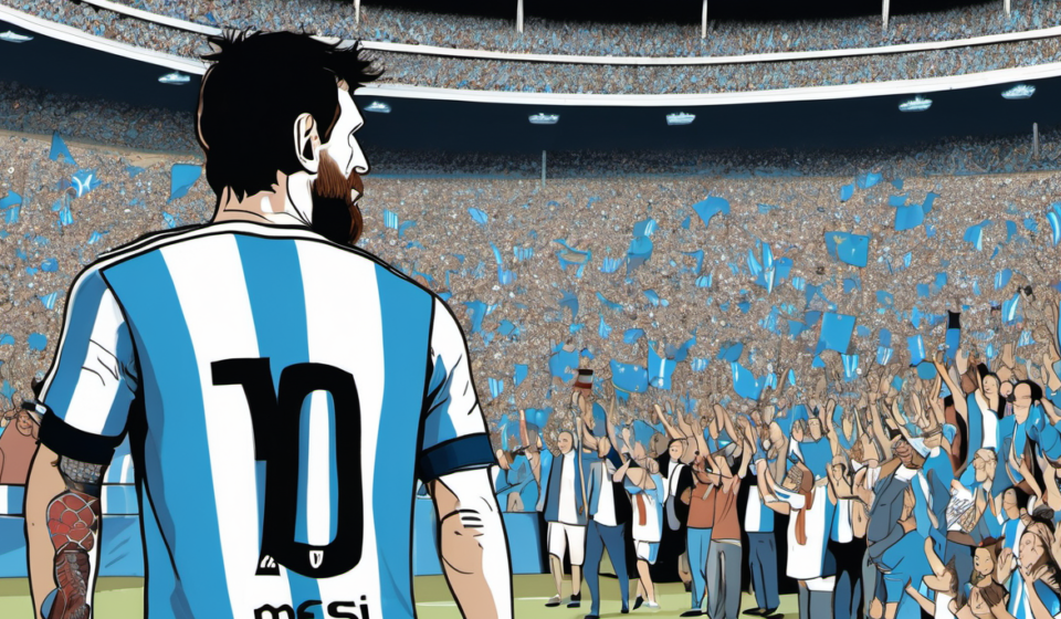 Lionel Messi’s Farewell: Argentina’s Legend Steps Off the International Stage — AI-generated editorial illustration