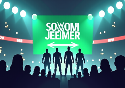 WWE Announces Crown Jewel 2026 Date and Riyadh Venue — AI-generated editorial illustration