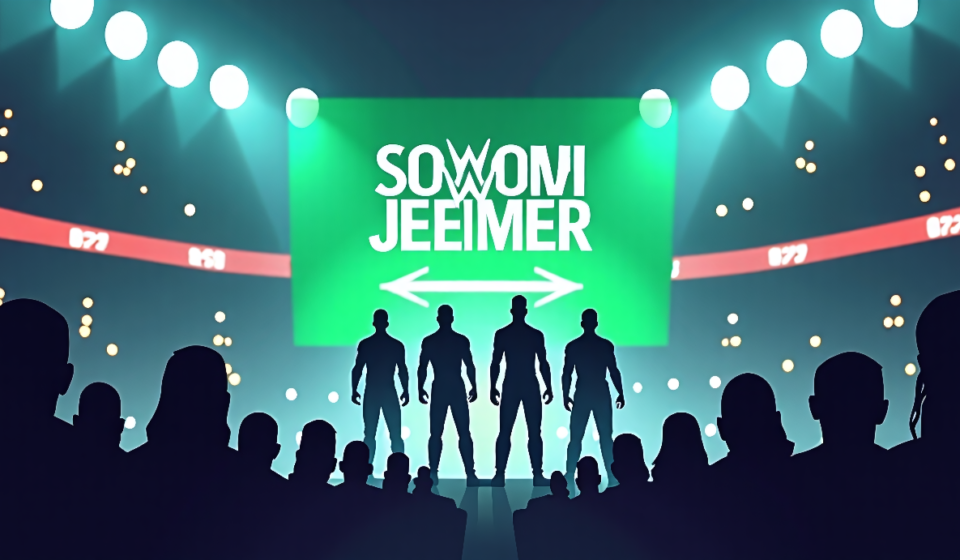 WWE Announces Crown Jewel 2026 Date and Riyadh Venue — AI-generated editorial illustration