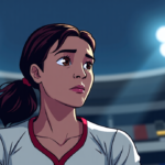 Willow Nightingale Reflects on AEW Title Loss in Emotional Post — AI-generated editorial illustration