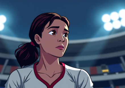 Willow Nightingale Reflects on AEW Title Loss in Emotional Post — AI-generated editorial illustration