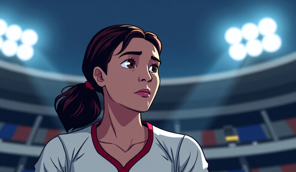 Willow Nightingale Reflects on AEW Title Loss in Emotional Post — AI-generated editorial illustration