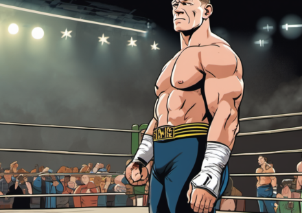 John Cena Declares Wrestling Career Over, Rejects AEW/WWE Return — AI-generated editorial illustration