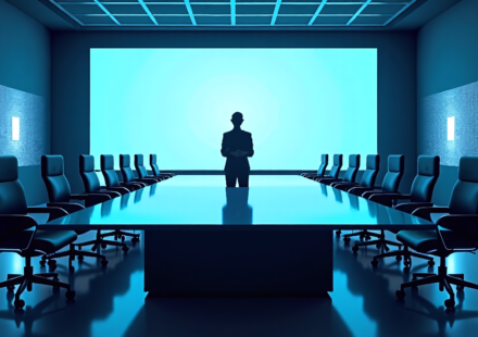 Apple Names John Ternus CEO, Signaling New Era — AI-generated editorial illustration