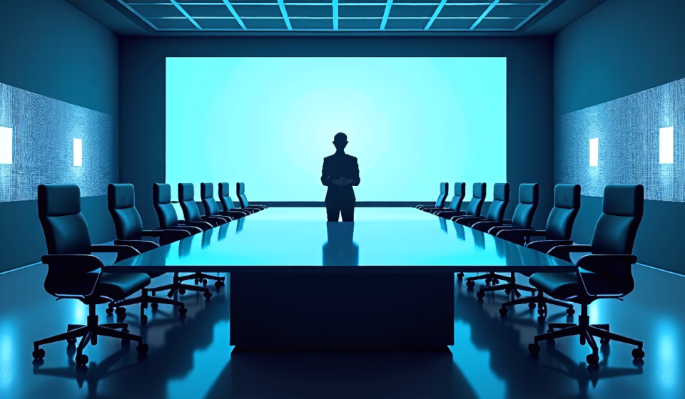 Apple Names John Ternus CEO, Signaling New Era — AI-generated editorial illustration