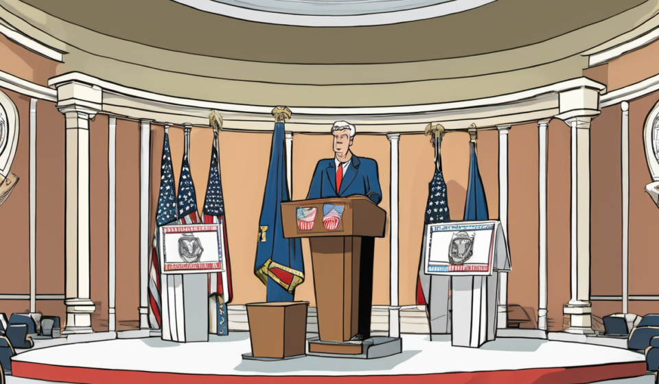 New York Mayor Mamdani Under Fire for Repeating 9/11 Tributes — AI-generated editorial illustration
