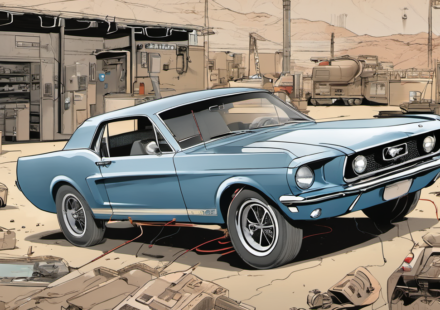 Ford Recalls 149,000 Mustangs Over Wiring Power‑Loss Risk — AI-generated editorial illustration