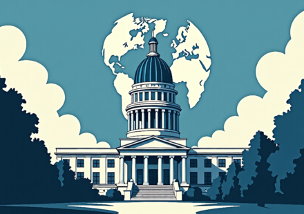 Michigan AG Calls on Jewish Voters to Prioritize Global Humanity — AI-generated editorial illustration