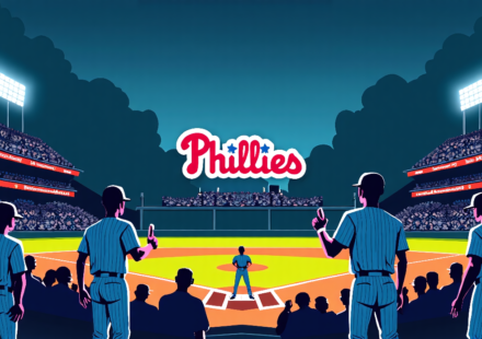 Phillies Dominate August, Cubs Break Home‑Run Records, Mariners Struggle — AI-generated editorial illustration