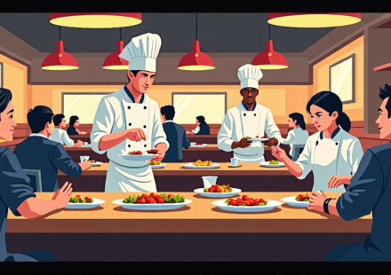 John’s Food & Wine Crowned Chicago’s Restaurant of the Year — AI-generated editorial illustration