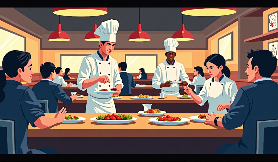 John’s Food & Wine Crowned Chicago’s Restaurant of the Year — AI-generated editorial illustration