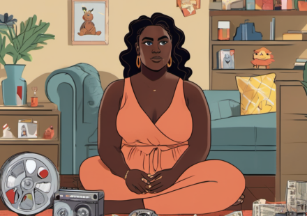 Danielle Brooks Shares How Motherhood Shaped Her New Film — AI-generated editorial illustration