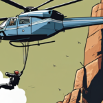 Climber Airlifted After 20‑Foot Fall in North Carolina Gorge — AI-generated editorial illustration