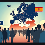 Spain Accuses Russia and Israel of Spreading Immigration Disinformation — AI-generated editorial illustration