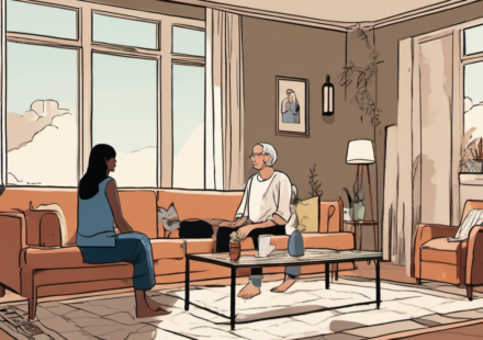 Jennifer Aniston’s Partner Reveals Their Meditative Conflict‑Resolution Ritual — AI-generated editorial illustration