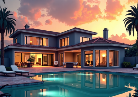 Jared Leto Sells Former Air Force Compound in L.A. for $12 Million — AI-generated editorial illustration