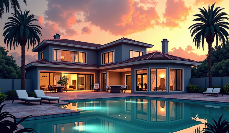 Jared Leto Sells Former Air Force Compound in L.A. for $12 Million — AI-generated editorial illustration