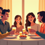 Modern Family Cast Reunites for Sweet Dinner Photos — AI-generated editorial illustration