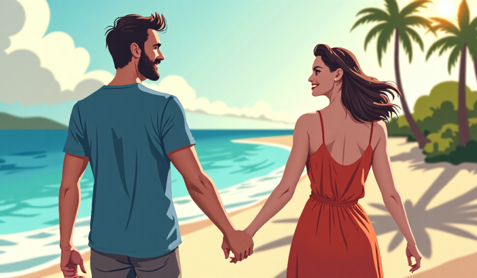 Davis Mallory Reveals New Relationship After ‘No Longer Gay’ Claim — AI-generated editorial illustration