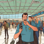 Justin Baldoni Meets Candace Owens at Iceland Airport, Sparks Social Media Buzz — AI-generated editorial illustration