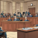 Judge Sends Lindsay Clancy Jury Back to Deliberate After Unanimous Verdict Unachieved — AI-generated editorial illustration