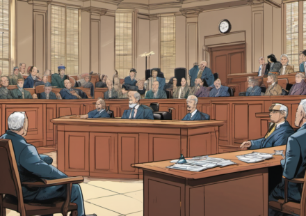 Judge Sends Lindsay Clancy Jury Back to Deliberate After Unanimous Verdict Unachieved — AI-generated editorial illustration