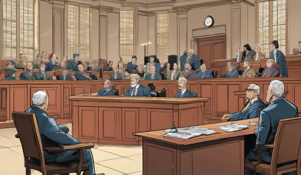 Judge Sends Lindsay Clancy Jury Back to Deliberate After Unanimous Verdict Unachieved — AI-generated editorial illustration