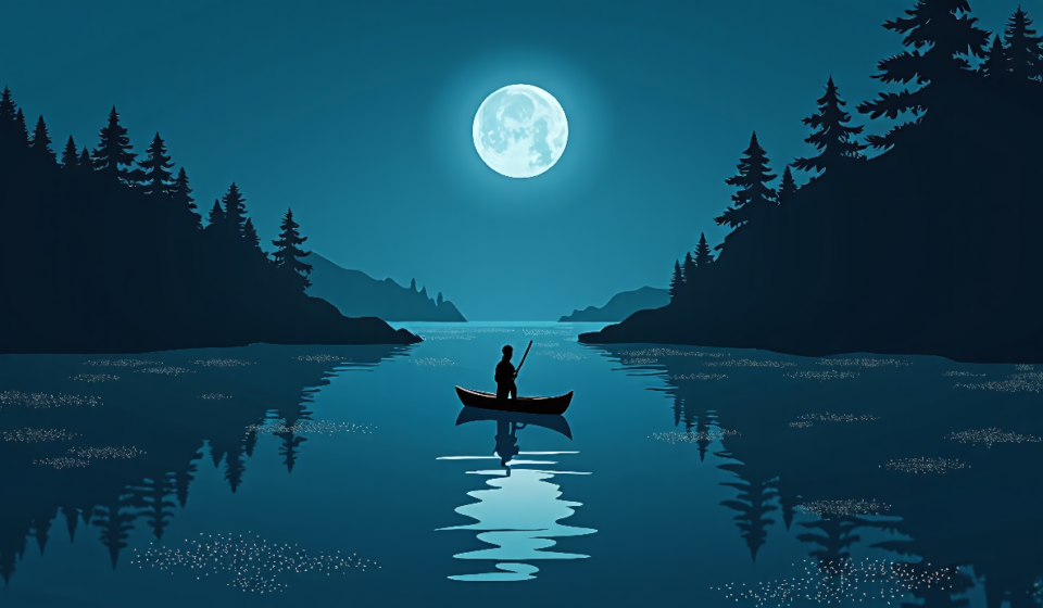 Tragic Midnight Canoe Trip Leaves Two Dead on Tomales Bay — AI-generated editorial illustration