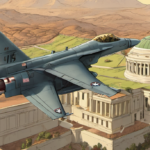 U.S. Strikes Iran, Congress Reacts to Driscoll’s Resignation — AI-generated editorial illustration
