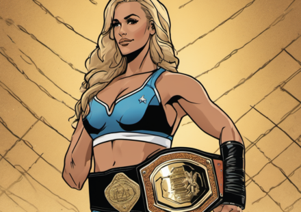 Carmella Announces Retirement: ‘I Can’t Wrestle Anymore’ — AI-generated editorial illustration