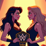Alexa Bliss Reveals She Pitched the Flair‑Bliss Tag Team Storyline — AI-generated editorial illustration