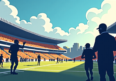 Bears Face Early‑Season Injuries as Johnson’s Culture Shines — AI-generated editorial illustration